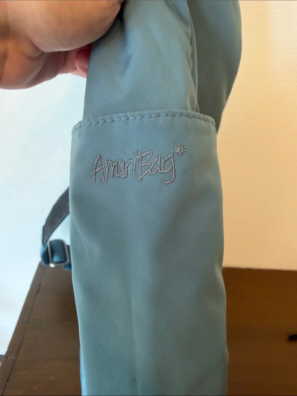 Ameribag Casual Sling Bag in Slate Blue